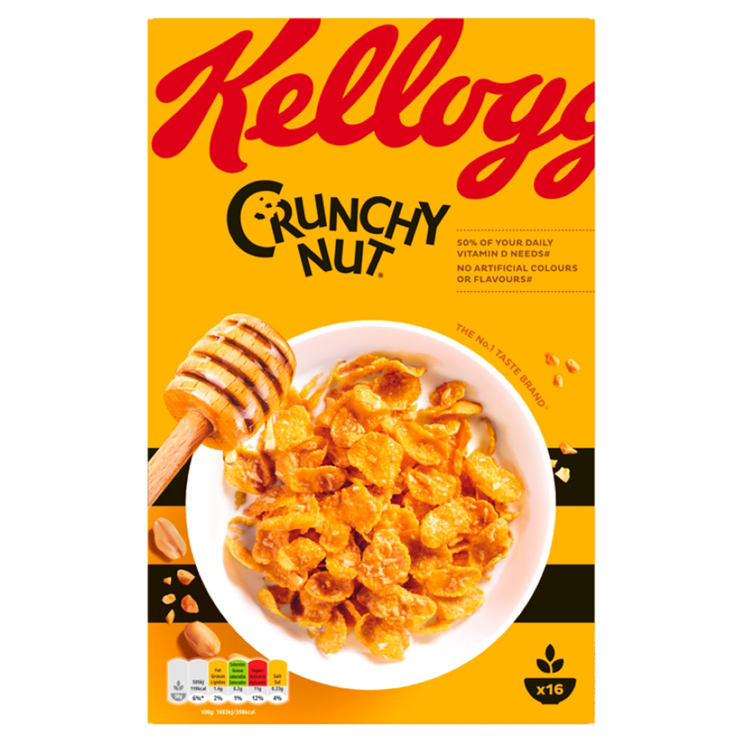KELLOGGS CRUNCHY NUT CORNFLAKES 500G